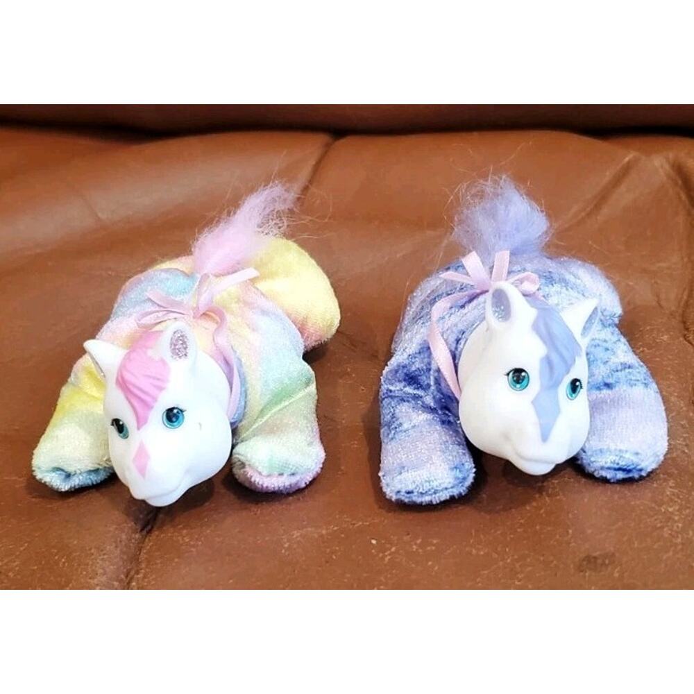 4 Inch Purple Rainbow Pony Unicorm Surprise Babies Colts Collectible Replacement